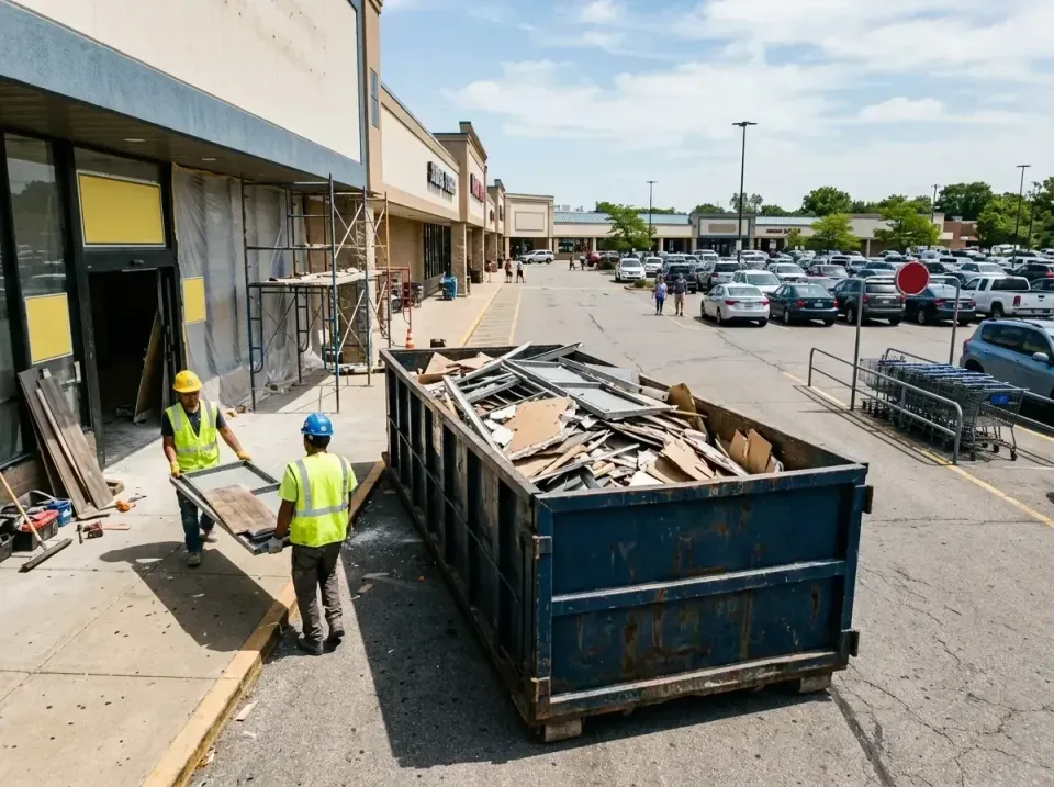 retail-store-renovation-debris-003 — frequently asked questions, Roll-off Dumpster Rentals in Vine Grove, KY